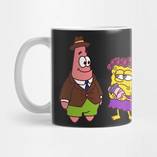 Sponge and Star with Baby Mug